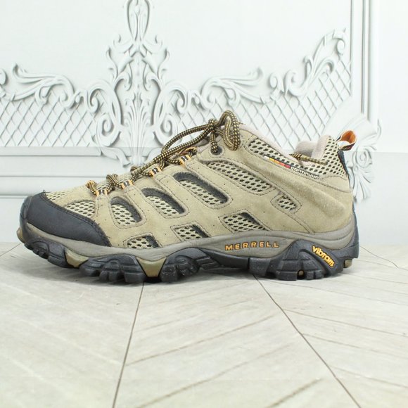 Merrell Other - Merrell Moab Ventilator Walnut Trail Suede Mesh Hiking Shoes Size US 8